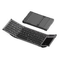 inateck Keyboard Tablet QWERTZ steel gray