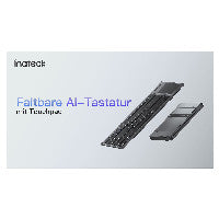 inateck Keyboard Tablet QWERTZ steel gray – Ansicht 3