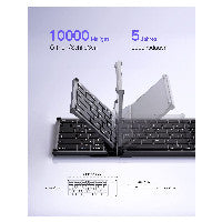 inateck Keyboard Tablet QWERTZ steel gray – Ansicht 4