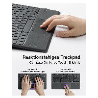 inateck Keyboard Surface gray, Sureface GO 1-4 Com. QWERTZ – Ansicht 3