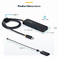 StarTech StarTech 4-PORT USB-C HUB COMPACT – Ansicht 5