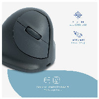 R-Go Tools Vertikale Maus R-Go HE Basic, Ergonomische maus, medium (Handlänge 165-185mm), Rechtshänder