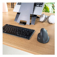 R-Go Tools Vertikale Maus R-Go HE Basic, Ergonomische maus, medium (Handlänge 165-185mm), Rechtshänder