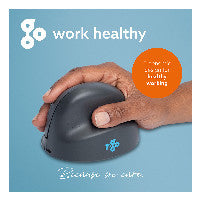 R-Go Tools Vertikale Maus R-Go HE Basic, Ergonomische maus, medium (Handlänge 165-185mm), Rechtshänder