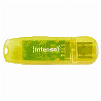 Intenso Rainbow 3x32GB Yellow/Red/Black USB-Stick USB Typ-A 2.0 Transparent