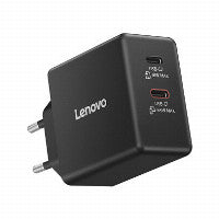 Lenovo N Lenovo Dual USB-C 65W GaN Charger Black EU – Ansicht 2
