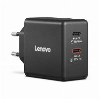 Lenovo N Lenovo Dual USB-C 65W GaN Charger Black EU – Ansicht 4