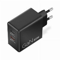 Lenovo N Lenovo Dual USB-C 65W GaN Charger Black EU – Ansicht 5