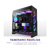 NZXT H9 FLOW RGB+ (2025) All Black MidiTower CM-H92FB-P1