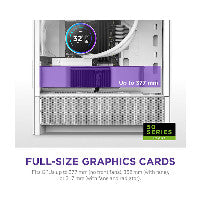 NZXT H3 FLOW All White MidiTower CC-H31FW-01 – Ansicht 4