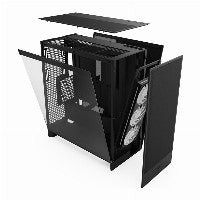 NZXT H7 FLOW RGB ALL Black Glasf. CM-H72FB-R1