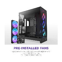 NZXT H9 FLOW RGB All Black MidiTower CM-H92FB-R1 – Ansicht 3