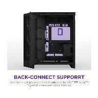NZXT H9 FLOW RGB All Black MidiTower CM-H92FB-R1