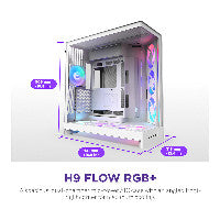 NZXT H9 FLOW RGB All White MidiTower CM-H92FW-R1 – Ansicht 2