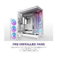 NZXT H9 FLOW RGB All White MidiTower CM-H92FW-R1 – Ansicht 3