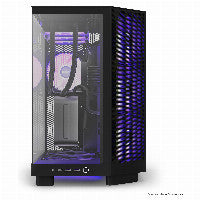 NZXT H6 FLOW RGB ALL Black MidiTower Glasfenster CC-H61FB-R – Ansicht 3