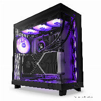NZXT H6 FLOW RGB ALL Black MidiTower Glasfenster CC-H61FB-R – Ansicht 4