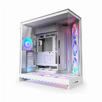 NZXT H9 FLOW RGB+ All White MidiTower ATX E-ATX