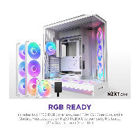 NZXT H9 FLOW RGB+ All White MidiTower CM-H92FW-P1 – Ansicht 3