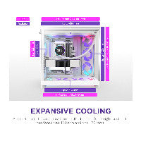 NZXT H9 FLOW RGB+ All White MidiTower CM-H92FW-P1 – Ansicht 4