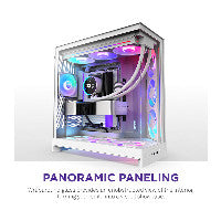 NZXT H9 FLOW RGB+ All White MidiTower CM-H92FW-P1