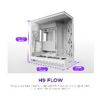 NZXT H9 FLOW All White MidiTower CM-H92FW-01 – Ansicht 2