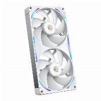 280mm NZXT F-Serie F280X RGB Lüfter Single White RF-U28PN-W1