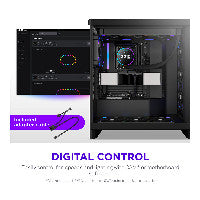 Ventilateur RGB NZXT F-Series F360X 360 mm simple noir RF-U36PN-B1