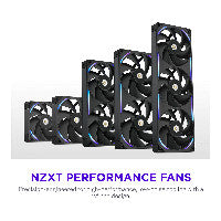 Ventilateur RGB NZXT F-Series F360X 360 mm simple noir RF-U36PN-B1