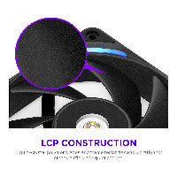 Ventilateur RGB NZXT F-Series F360X 360 mm simple noir RF-U36PN-B1
