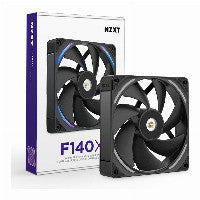 Ventilateur RGB noir simple NZXT F-Series F140X 140 mm RF-U14PN-B1