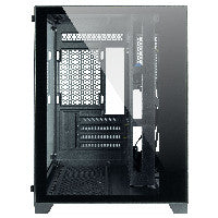 Midi Inter-Tech Gaming-Gehäuse Micro-ATX C-501 Aspect schwarz