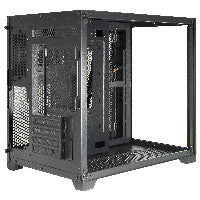 Midi Inter-Tech Gaming-Gehäuse Micro-ATX C-501 Aspect schwarz