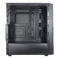 Inter-Tech T-11 TELEVEN (schwarz, Seitenteil aus Acrylglas)