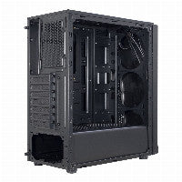 Inter-Tech T-11 TELEVEN (schwarz, Seitenteil aus Acrylglas)