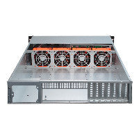 Inter-Tech 48.3cm IPC 2U-2406 2HE STORAGE