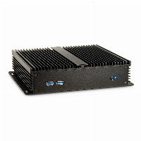 Inter-Tech IP-40 Gehäuse Thin Mini-ITX, USB 3.0, schwarz