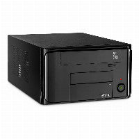 Inter-Tech Mini ITX MI-008 black 2X USB3.0,138x220x340mm