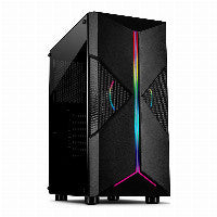 Inter-Tech Gaming-Gehäuse IT-3306 Cavy.1X120mm ARGB-Lüfter