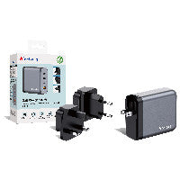 Verbatim Verbatim GNC-140 GaN Charger 4 Port 140W USB A/C (EU/UK/US) – Ansicht 4