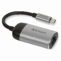 Verbatim 49146 laptop-dockingstation & portreplikator USB 3.2 Gen 1 (3.1 Gen 1) Type-C Schwarz, Silber
