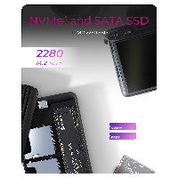 ICY BOX M.2 NVMe/SATA SSD Gehäuse mit Kartenleser 2x SD 4.0, Host USB 3.2 Gen 2 Type-C+A 10 Gbit/s – Ansicht 2