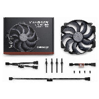 140mm Noctua NF-A14x25r G2 PWM chromax.black