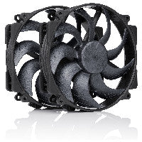 Ventilateur Noctua NF-A14x25r G2 PWM Sx2-PP chromax.black de 140 mm (noir, 140 mm)