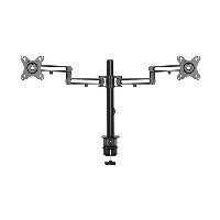 StarTech StarTech.com Double Monitor Arm for Desk Mounting Desk Clamp VESA Compatible – Ansicht 2