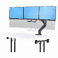 StarTech StarTech.com TRIPLE MONITOR DESK Mount CROSSBAR DESIGN up to 27IN SCREE – Ansicht 5