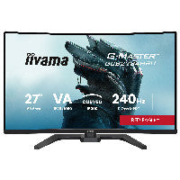 iiyama 68,6cm/27" (1920x1080) iiyama G-Master GCB2784HSU-B1 16:9 FHD VA 0,7ms 240Hz HDMI DisplayPort USB VESA Speaker HDR Black – Ansicht 8