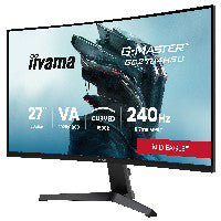 iiyama 68,6cm/27" (1920x1080) iiyama G-Master GC2784HSU-B1 16:9 FHD VA 0,7ms 240Hz HDMI DisplayPort USB VESA Speaker HDR Black – Ansicht 3