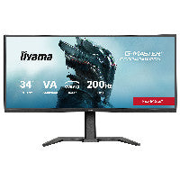 iiyama 86,0cm/34" (3440x1440) iiyama G-Master GCB3484WQSU-B2 21:9 UWQHD VA 0,6ms 200Hz HDMI DisplayPort USB VESA Speaker HDR Black – Ansicht 3