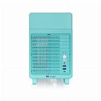 Thermaltake TR100 Mini-ITX Desktop Teal / Red with Mesh Side Panel and USB 3.2 Gen 2 Type-C USB 3.2 Gen 1 Type-A